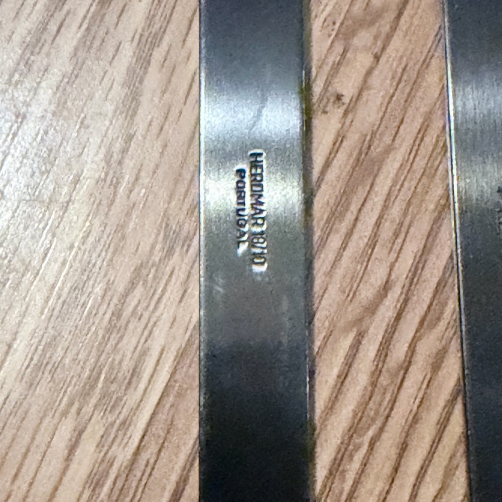 Sleek Herdmar Portugal Matte Black Fork Set (5) for Modern Dining - Picture 7 of 10